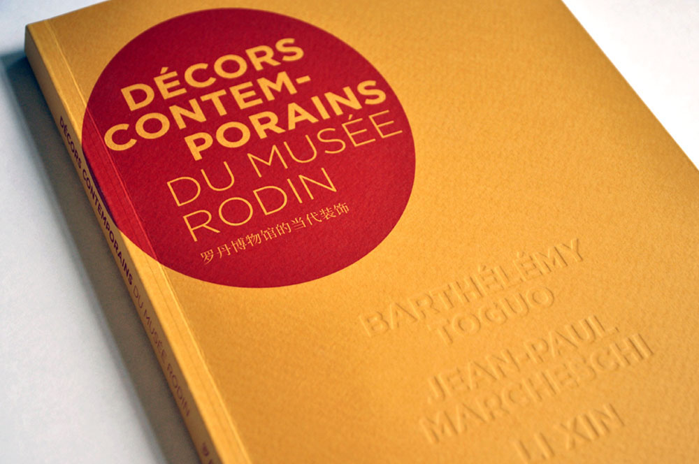 livre decors contemporains du musee rodin