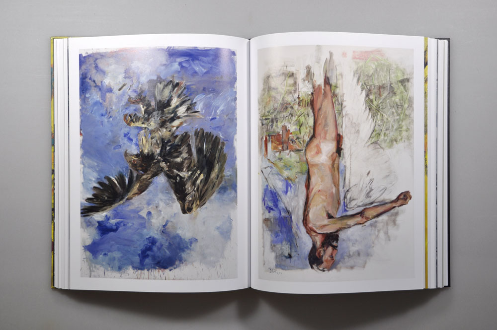 catalogue exposition baselitz - design romain hisquin