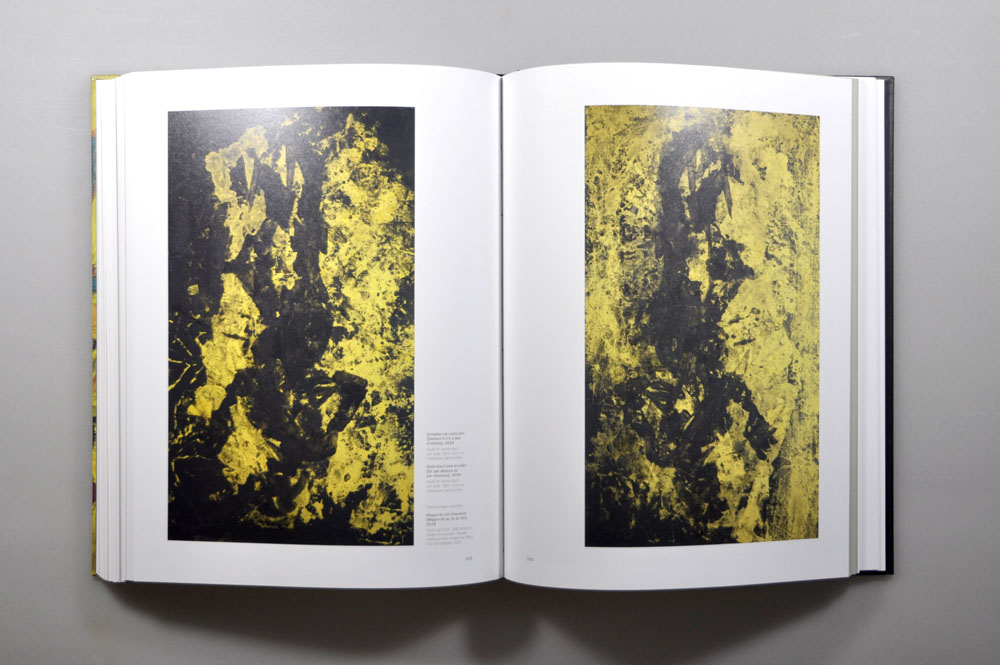 catalogue exposition baselitz - design romain hisquin
