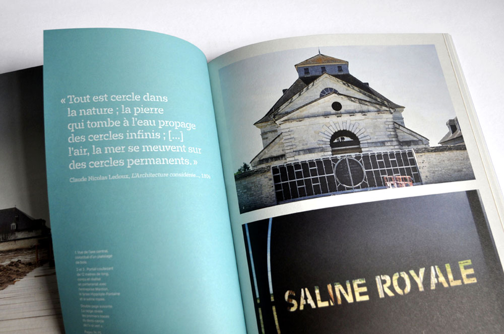 livre un cercle immense - saline royale - design romain hisquin