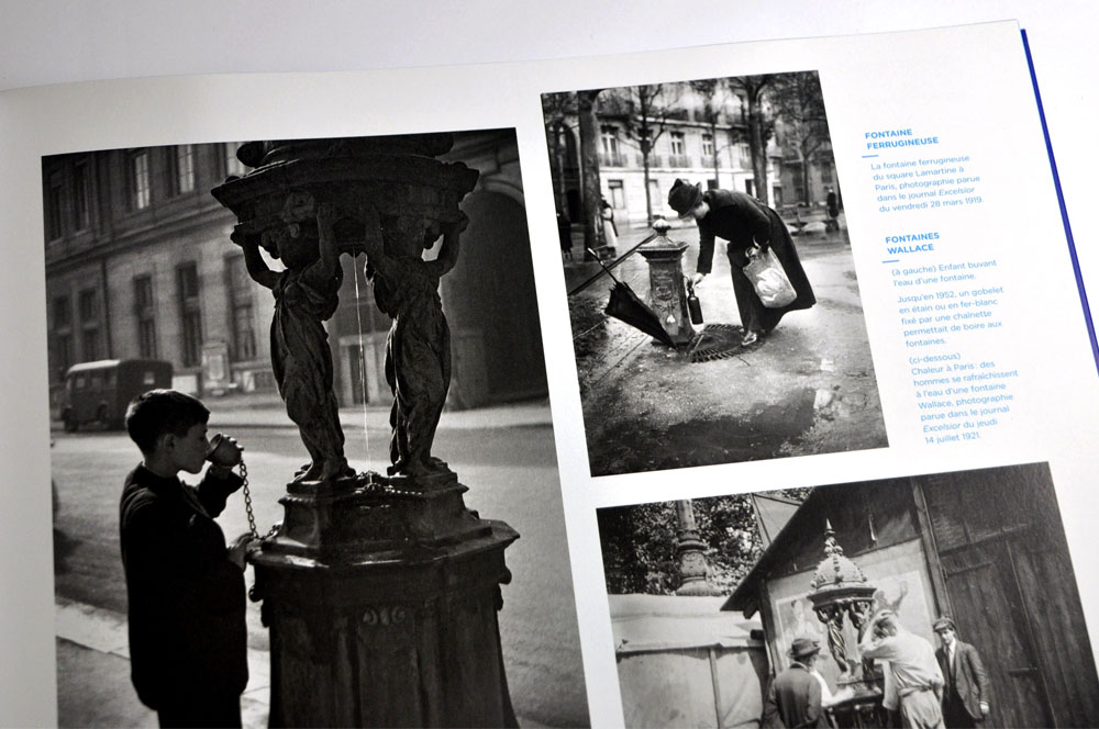 livre patrimoine eau de paris - design romain hisquin