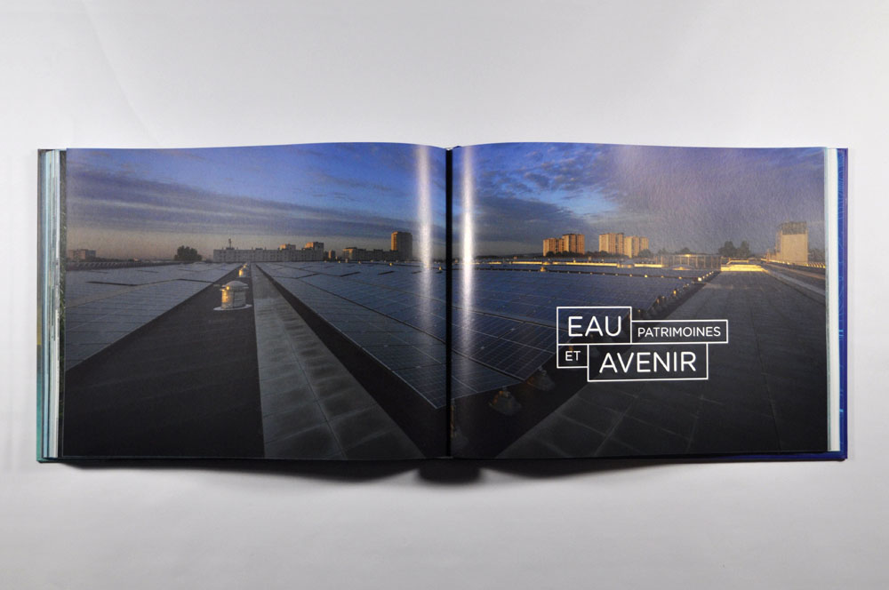 livre patrimoine eau de paris - design romain hisquin