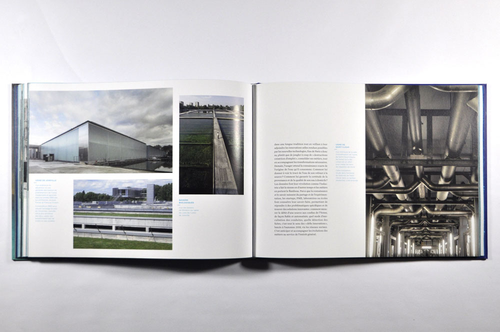 livre patrimoine eau de paris - design romain hisquin