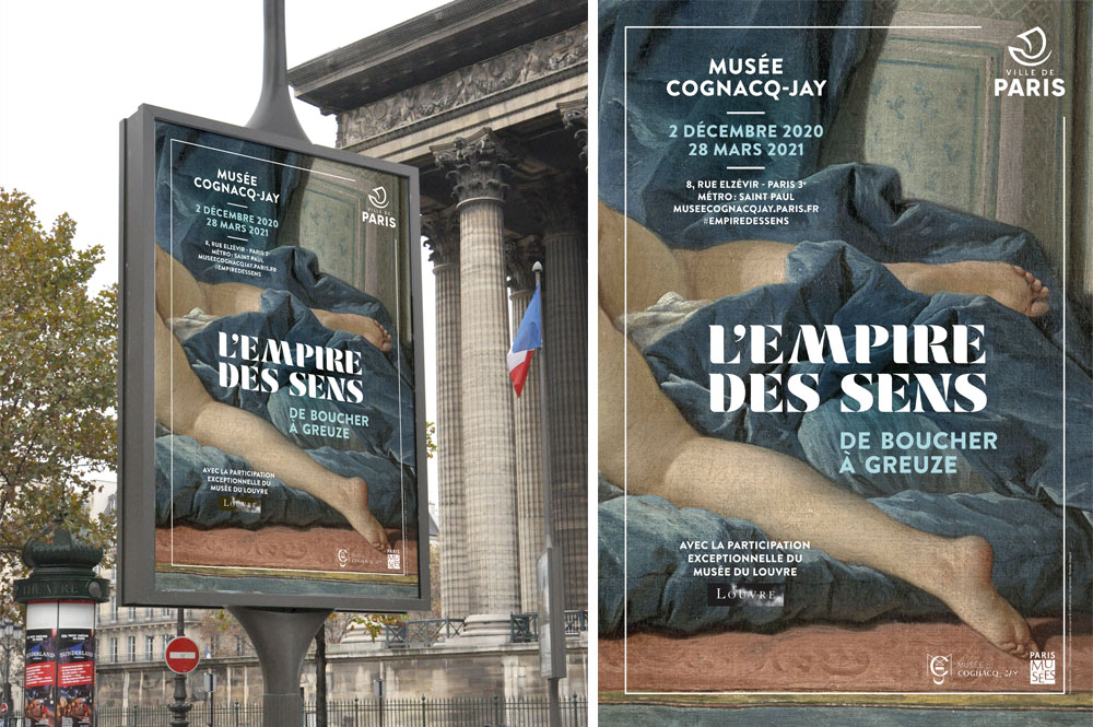 Projet exposition ampire des sens - musee cognacq-jay