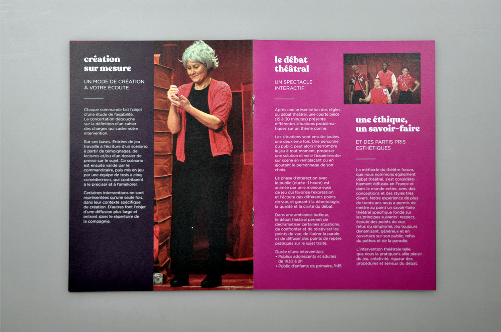 compagnie de theatre forum entrees de jeu