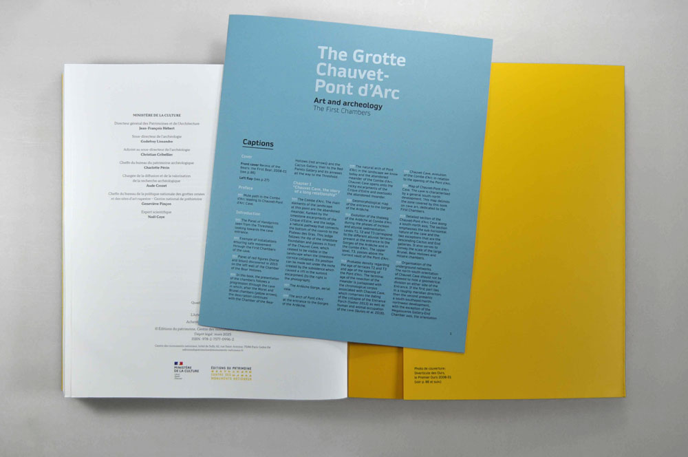 Livre la grotte Chauvet-Pont d'Arc - édition du Patrimoine