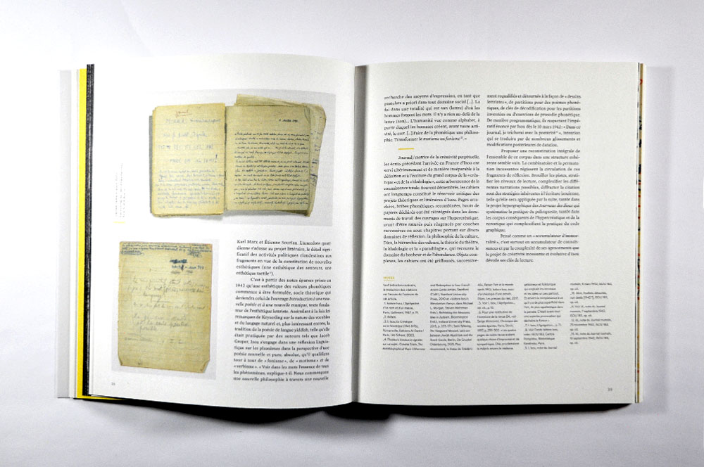 catalogue exposition isidore isou - design romain hisquin