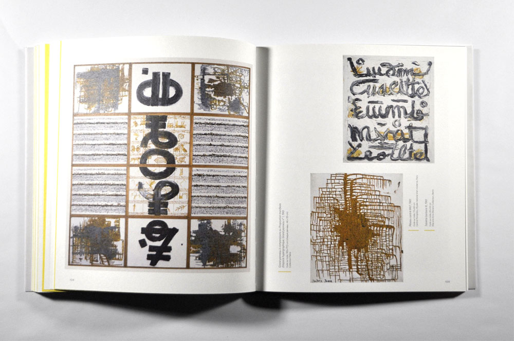 catalogue exposition isidore isou - design romain hisquin