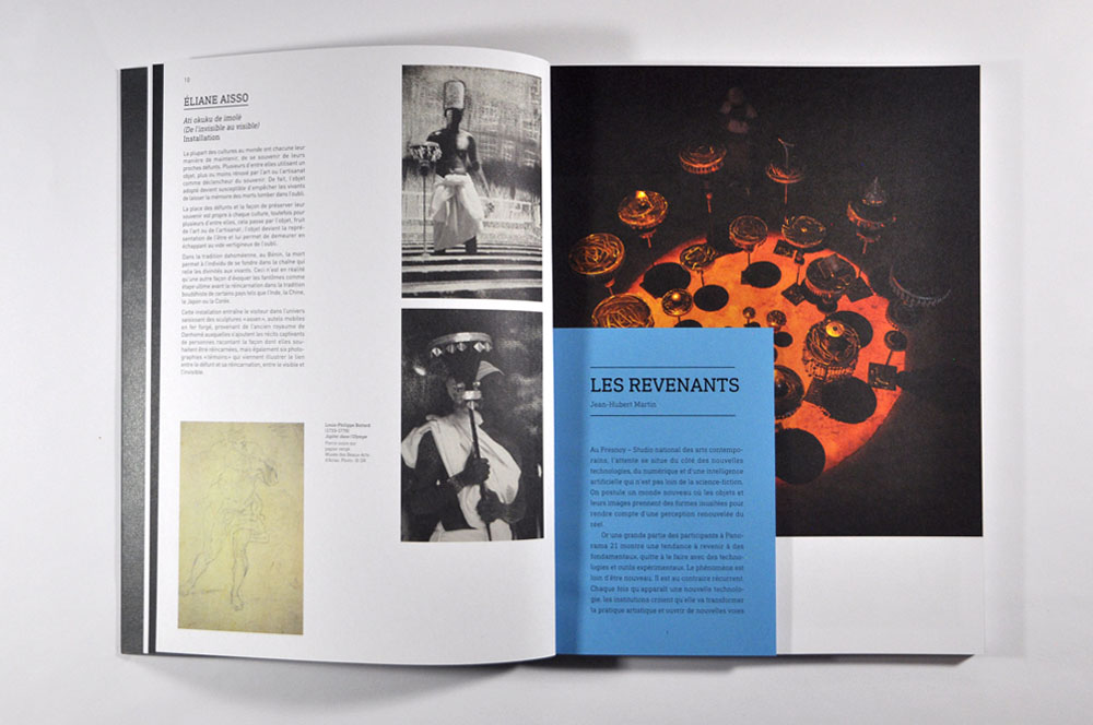 catalogue exposition le fresnoy - design romain hisquin