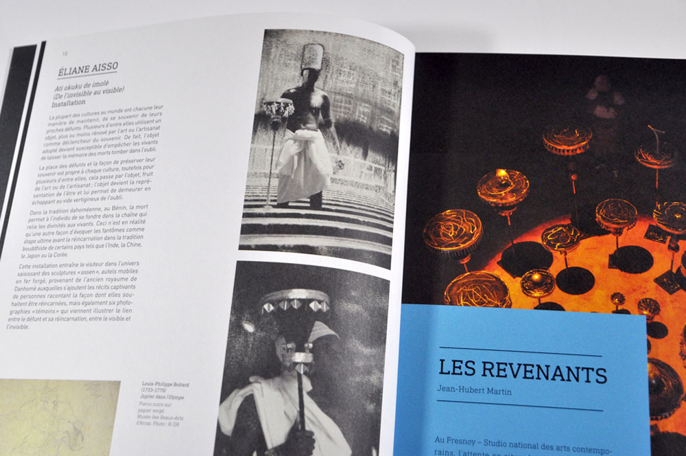 catalogue exposition le fresnoy - design romain hisquin