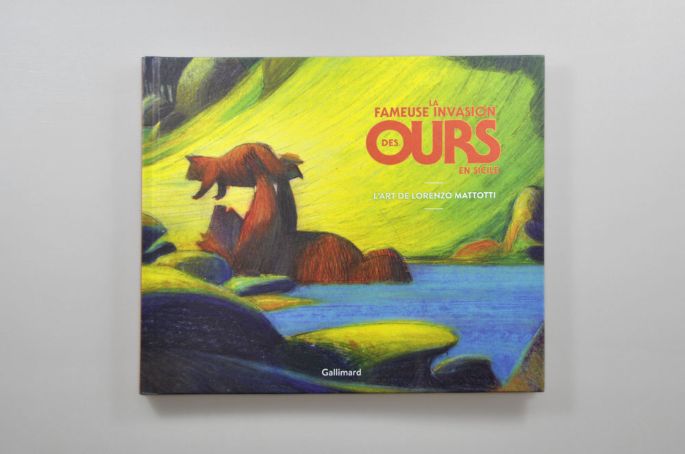 art book lorenzo mattoti - design romain hisquin