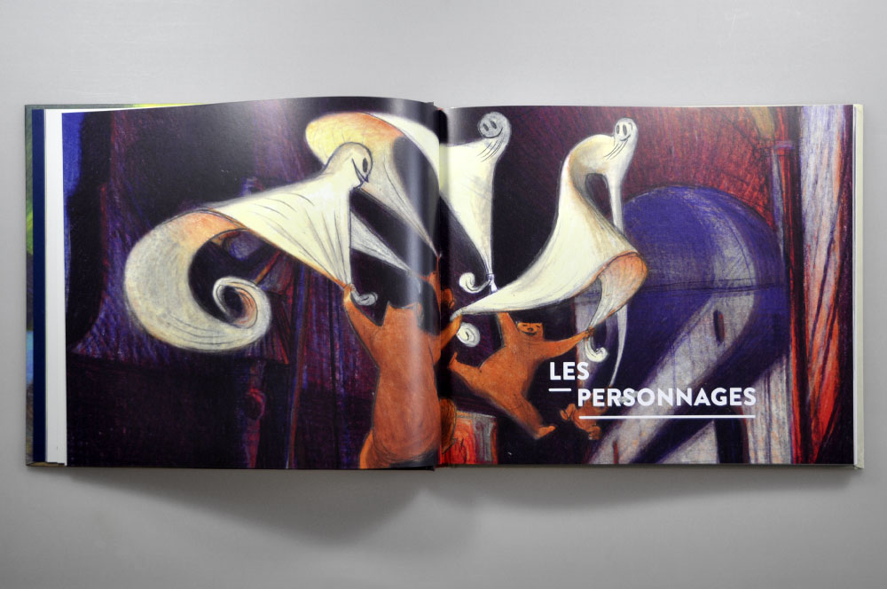 art book lorenzo mattoti - design romain hisquin