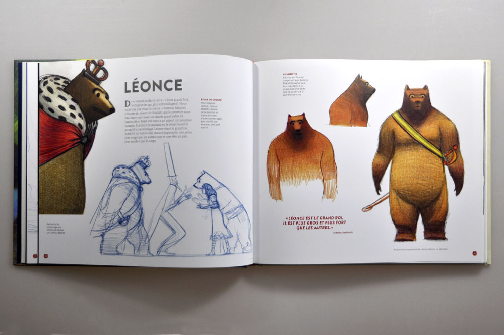 art book lorenzo mattoti - design romain hisquin