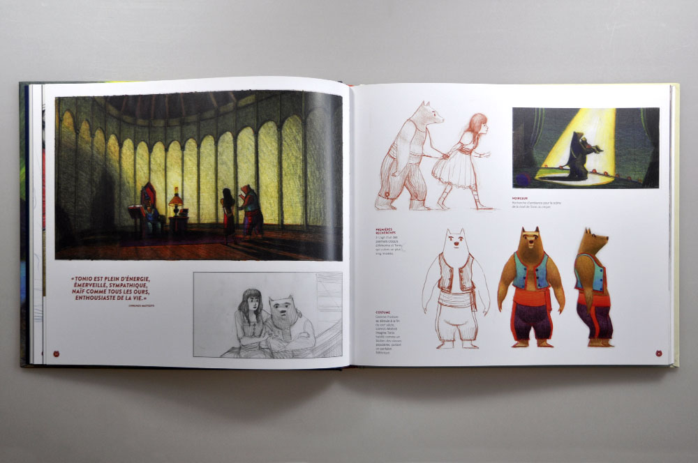 art book lorenzo mattoti - design romain hisquin