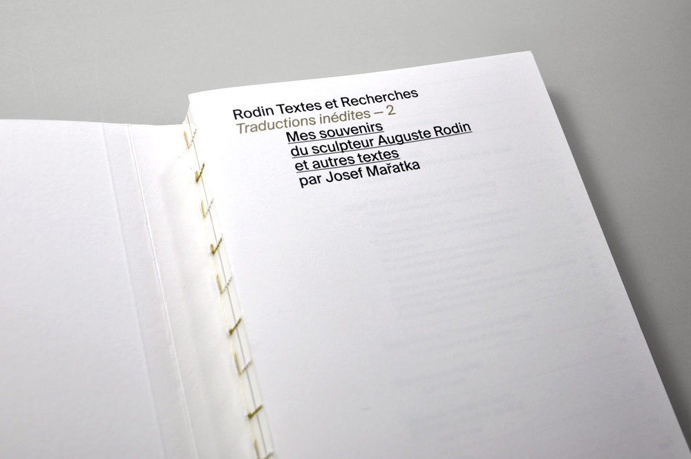 musee rodin - collection texte et recherche